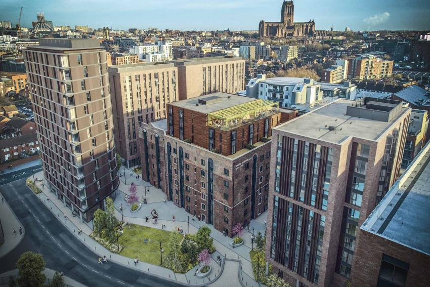 Investment apartments at Miller's Place in Liverpool 