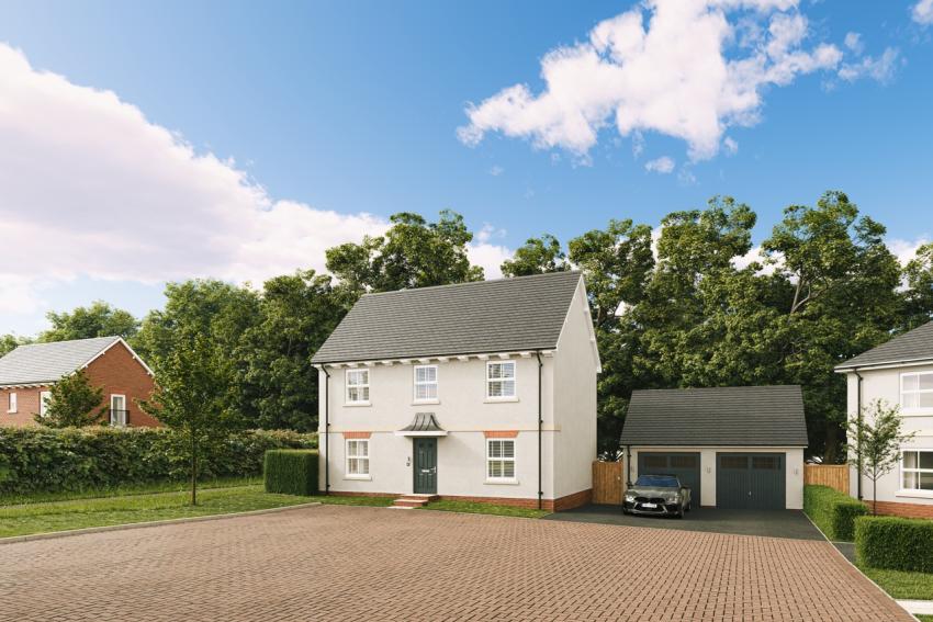 New homes at Longston Cross in Bovey Tracey, Devon by Devonshire Homes