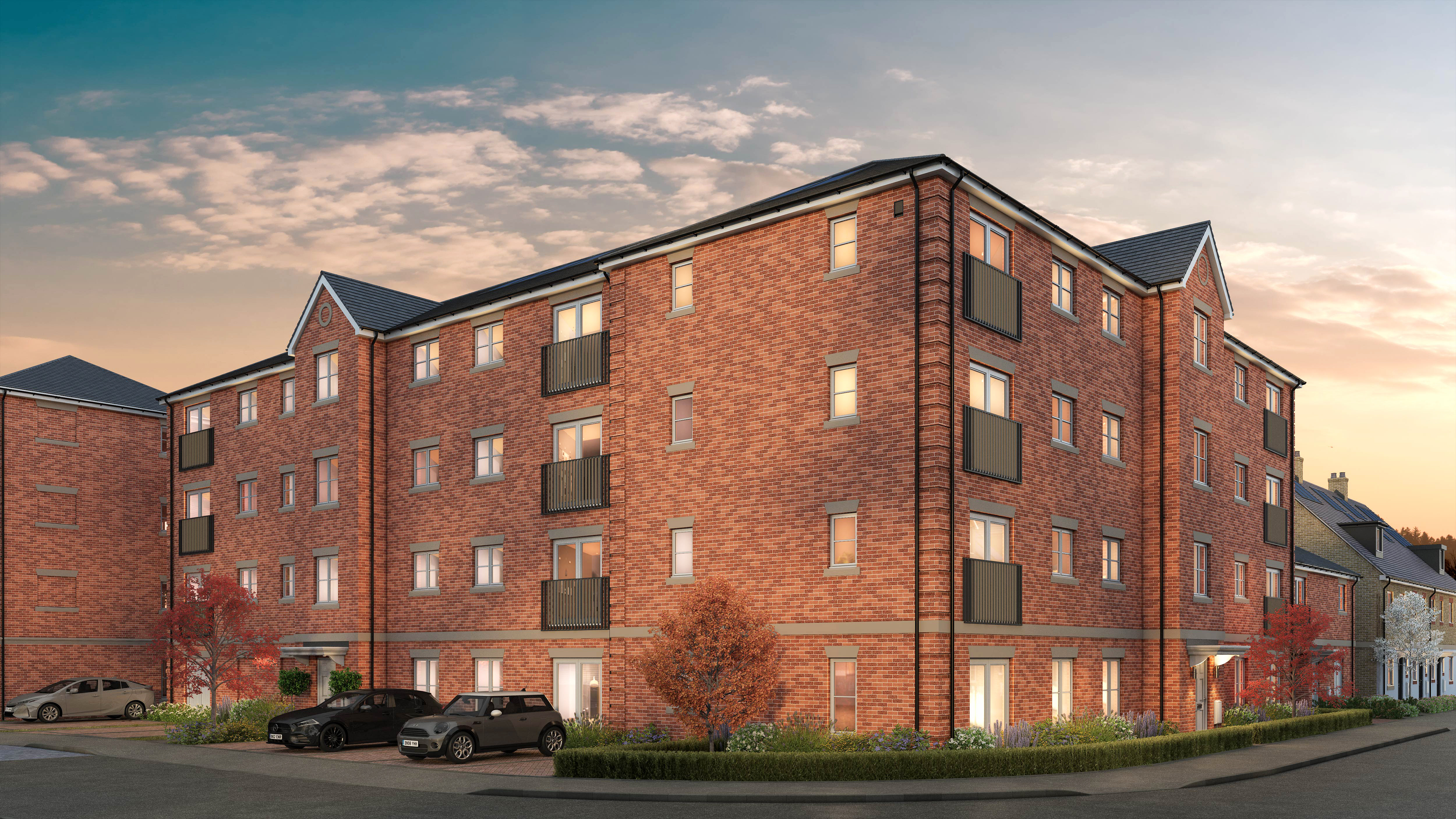 Shared Ownership apartments at Herons Lake in Theale