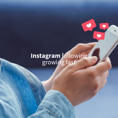 Our Instagram following is growing faster than any other portal