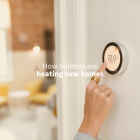 How do builders heat new homes 2025